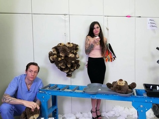 Mouth fucked submissive