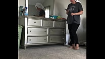 Sexy homemade wife dressing after shower big ass amateur